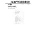 SONY CMH777RC Service Manual cover photo