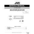 JVC KDS743R Service Manual cover photo