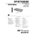 SONY DVPNS780V Service Manual cover photo