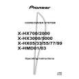 PIONEER X-HX700 Owner's Manual cover photo