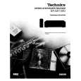 TECHNICS SAGX130D Owner's Manual cover photo