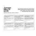 MITSUBISHI DA-L70 Owner's Manual cover photo