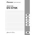 PIONEER DV-575K-S/RTXJN Owner's Manual cover photo