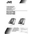 JVC KS-AX7300J Owner's Manual cover photo