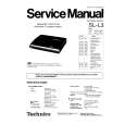 TECHNICS SLL3 Service Manual cover photo