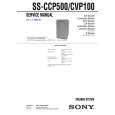 SONY SSCVP100 Service Manual cover photo