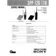 SONY SPP120 Owner's Manual cover photo