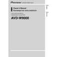 PIONEER AVD-W9000/UR Owner's Manual cover photo