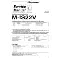 PIONEER M-IS22V/DBDXJ Service Manual cover photo