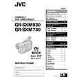 JVC GR-SXM730U Owner's Manual cover photo