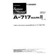 PIONEER A717MARKII Service Manual cover photo
