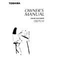 TOSHIBA CE27C10 Owner's Manual cover photo