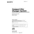 SONY EXCD-2RF Owner's Manual cover photo