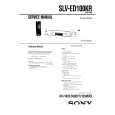 SONY SLVED100KR Service Manual cover photo