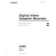 SONY DSR-30 Owner's Manual cover photo