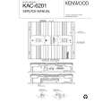 KENWOOD KAC6201 Service Manual cover photo