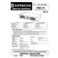 HITACHI HGE-77 Service Manual cover photo