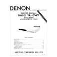 DENON TU-747 Service Manual cover photo