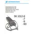 SENNHEISER SK 1012 Owner's Manual cover photo