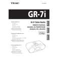 TEAC GR7I Owner's Manual cover photo