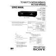 SONY TCWA7ESA Service Manual cover photo