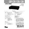 SONY CDPC20 Service Manual cover photo