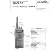 KENWOOD TK3118 Service Manual cover photo