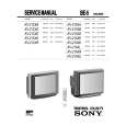 SONY KV21X4E Service Manual cover photo