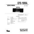 SONY CFS-1055L Service Manual cover photo
