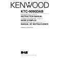 KENWOOD KTC-9090DAB Owner's Manual cover photo
