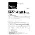 PIONEER SX-312R Service Manual cover photo
