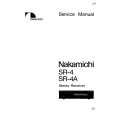 NAKAMICHI SR-4A Service Manual cover photo