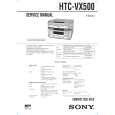 SONY HTCVX500 Service Manual cover photo