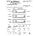 KENWOOD KDCMP919 Service Manual cover photo