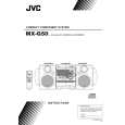 JVC MX-G50J Owner's Manual cover photo