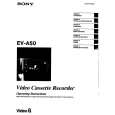 SONY EV-A50 Owner's Manual cover photo
