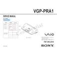 SONY VGPPRA1 Service Manual cover photo
