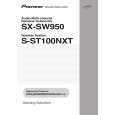 PIONEER SX-SW950/KUXCN Owner's Manual cover photo