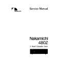 NAKAMICHI 480Z Service Manual cover photo