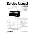 TECHNICS RSM226 Service Manual cover photo
