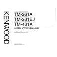 KENWOOD TM-261A Owner's Manual cover photo