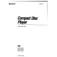 SONY CDP-C225 Owner's Manual cover photo