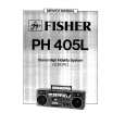 FISHER PH405L Service Manual cover photo
