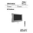 SONY KD28DX40U Service Manual cover photo
