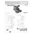 SONY CCDV8E Service Manual cover photo