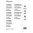 PIONEER XV-CX303-K/NTXJ Owner's Manual cover photo