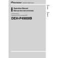 PIONEER DEH-P4900IB Owner's Manual cover photo