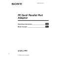 SONY MSAC-PR1 Owner's Manual cover photo