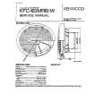 KENWOOD KFC163 Service Manual cover photo