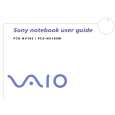 SONY PCG-NV105 VAIO Owner's Manual cover photo